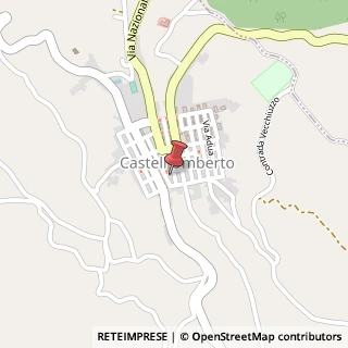 Mappa Via Papa Giovanni XXIII, 19, 98070 Castell'Umberto, Messina (Sicilia)
