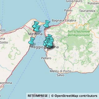 Mappa Via Armo II TV Privata, 89131 Reggio di Calabria RC, Italia (7.38933)