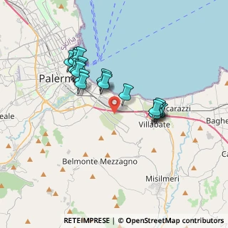 Mappa Via Giovanni di Stefano, 90124 Palermo PA, Italia (3.71)