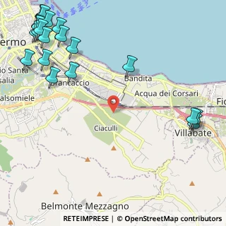 Mappa Via Giovanni di Stefano, 90124 Palermo PA, Italia (3.803)