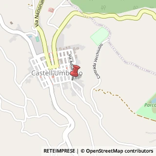 Mappa Via Vecchiuzzo, 75, 98070 Castell'umberto ME, Italia, 98070 Castell'Umberto, Messina (Sicilia)