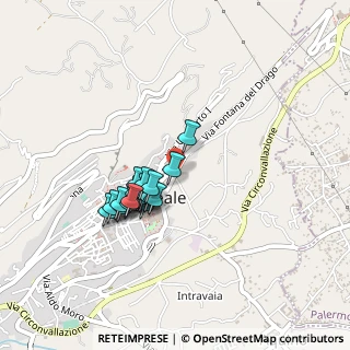Mappa Via B. d'Acquisto, 90046 Palermo PA, Italia (0.3805)