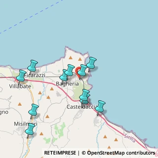 Mappa Via Maestra Restivo, 90017 Santa Flavia PA, Italia (4.35)