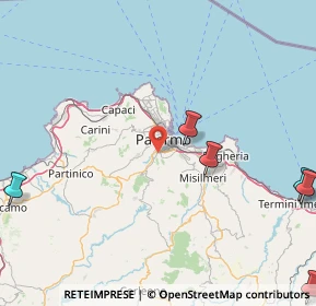 Mappa Via Villagrazia, 90126 Palermo PA, Italia (52.52091)