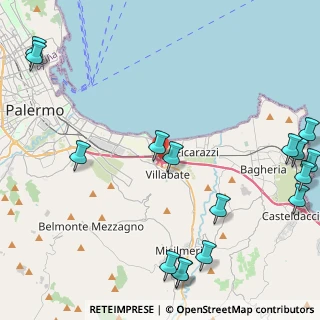 Mappa A19 Diramazione, 90039 Villabate PA, Italia (6.955)