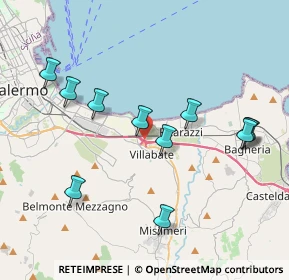 Mappa A19 Diramazione, 90039 Villabate PA, Italia (4.48909)