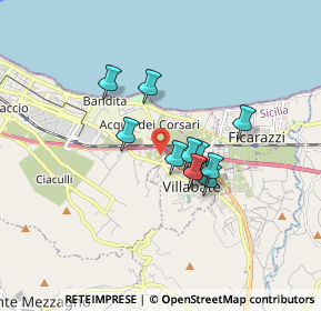 Mappa Via Pomara, 90121 Palermo PA, Italia (1.34273)