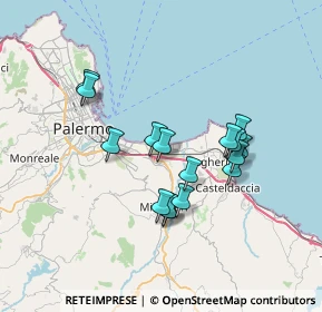 Mappa Via Natta, 90039 Villabate PA, Italia (6.79063)