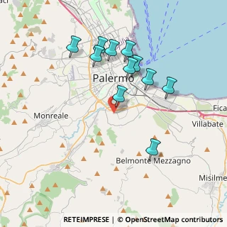 Mappa Via Aloi, 90125 Palermo (3.97364)