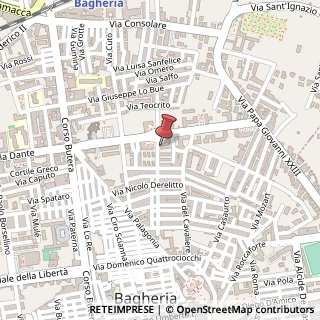 Mappa Via Bixio Nino, 31, 90011 Bagheria, Palermo (Sicilia)