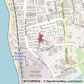 Mappa Via Nazionale, 727, 89131 Reggio di Calabria, Reggio di Calabria (Calabria)