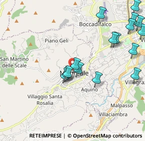 Mappa Via Palmiro Togliatti, 90046 Monreale PA, Italia (2.69)