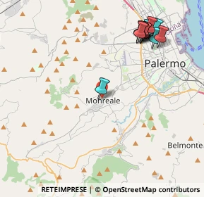 Mappa Via Palmiro Togliatti, 90046 Monreale PA, Italia (5.42545)
