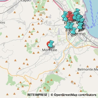 Mappa Via Palmiro Togliatti, 90046 Monreale PA, Italia (6.336)
