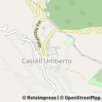 Mapa Castell'Umberto