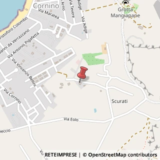 Mappa Via D/1, 83 A/B, 91015 Custonaci, Trapani (Sicilia)