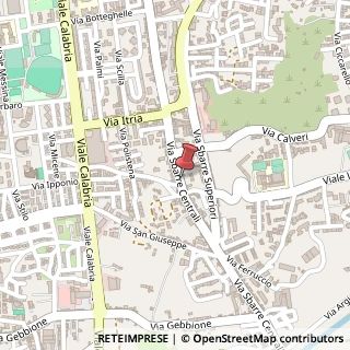Mappa Via Sbarre Centrali, 487, 89132 Reggio di Calabria, Reggio di Calabria (Calabria)