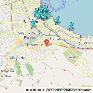 Mappa Vicolo Luigi Russo, 90124 Palermo PA, Italia (2.935)