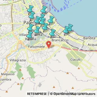 Mappa Vicolo Luigi Russo, 90124 Palermo PA, Italia (2.405)