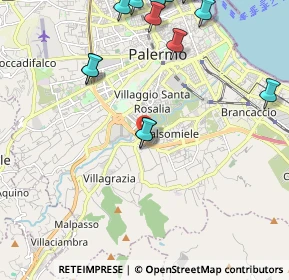 Mappa Viale Regione Siciliana Sud Est, 90126 Palermo PA, Italia (3.431)