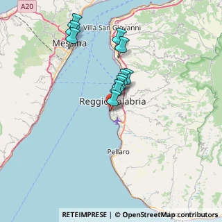 Mappa Via Ipponio, 89129 Reggio di Calabria RC, Italia (6.94182)