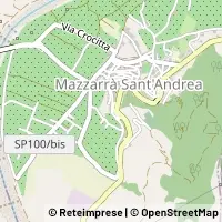Map Mazzarrà Sant'Andrea