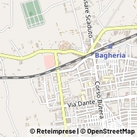 地図 Bagheria