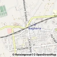 Mapa Bagheria