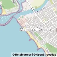 Karte Cecina