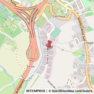 Mappa Strada di Cerchiaia, 35, 53100 Siena, Siena (Toscana)