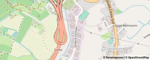Mappa Siena