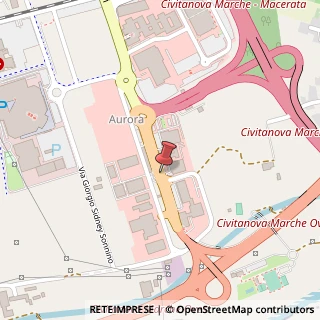 Mappa Via Giorgio Sidney Sonnino, 62012 Civitanova Marche MC, Italia, 62012 Civitanova Marche, Macerata (Marche)