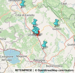 Mappa SS 219, 06019 Gubbio PG (20.27182)