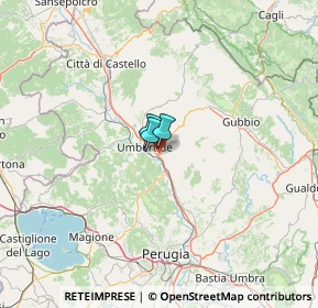Mappa SS 219, 06019 Gubbio PG (43.41917)