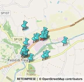 Mappa Via dell'Industria, 62010 Treia MC, Italia (0.7795)