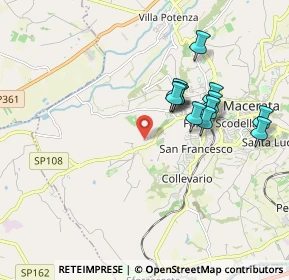 Mappa Macerata - C.da Montalbano, 62100 Macerata MC, Italia (1.775)