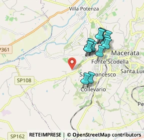 Mappa Macerata - C.da Montalbano, 62100 Macerata MC, Italia (1.61846)