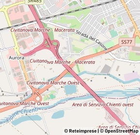 Mappa Strada Statale 77, 62012 Civitanova Marche MC, Italia (0.43846)