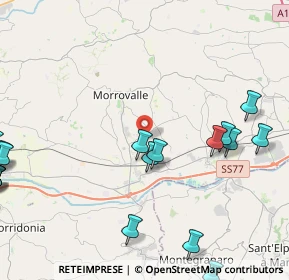 Mappa Contrada Palombaretta, 62010 Morrovalle MC, Italia (6.598)