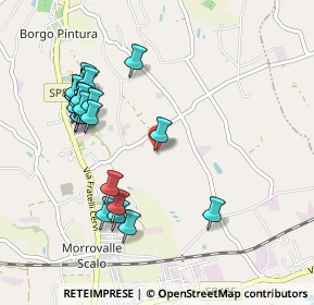 Mappa Contrada Palombaretta, 62010 Morrovalle MC, Italia (1.08077)