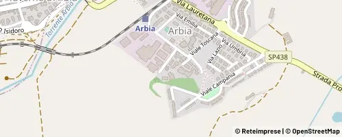 Mappa Asciano