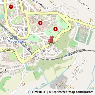 Mappa Via San Francesco d'Assisi, 22, 62100 Macerata, Macerata (Marche)