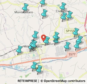 Mappa S.P. 485 Maceratese Ang. Via Cavallino, 62012 Civitanova Marche MC, Italia (2.244)