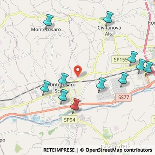 Mappa S.P. 485 Maceratese Ang. Via Cavallino, 62012 Civitanova Marche MC, Italia (2.59)