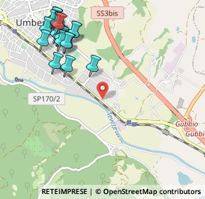 Mappa Via Canavelle, 06019 Umbertide PG, Italia (1.3695)