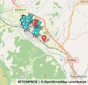 Mappa Via Canavelle, 06019 Umbertide PG, Italia (2.05071)