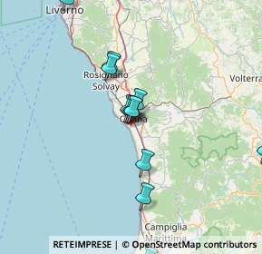 Mappa Via Cecinella, 57023 Cecina LI, Italia (23.06353)