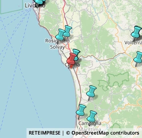 Mappa Via Cecinella, 57023 Cecina LI, Italia (23.7465)