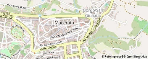 Mappa Macerata