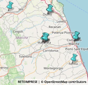 Mappa Piazza Cesare Battisti, 62100 Macerata MC, Italia (15.61636)